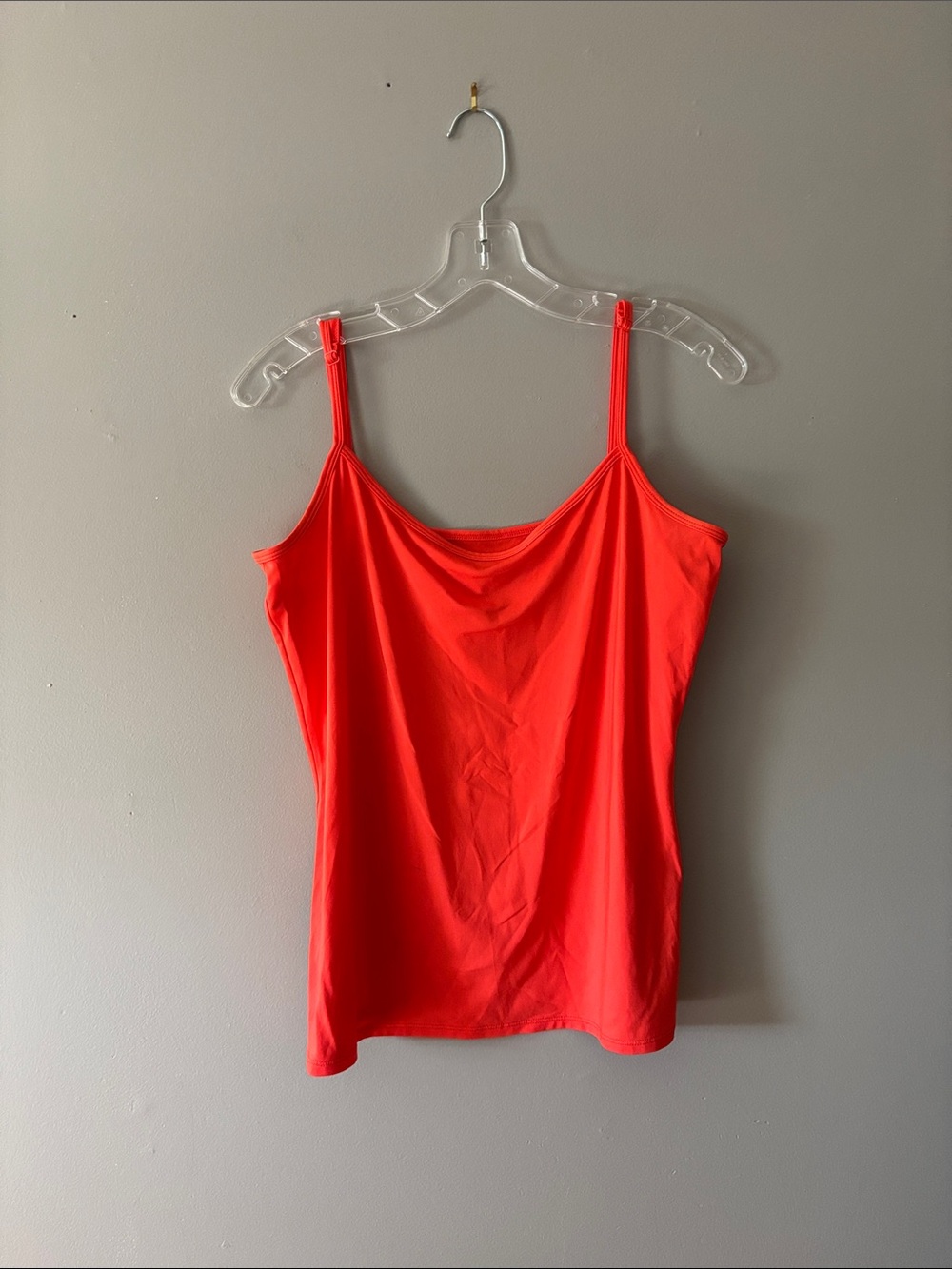 Women's Slim Cami Tank Top - Orange